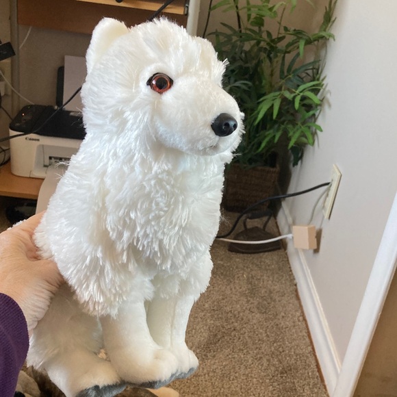 Plush Wolf Pack Stuffed Animals, 3 wolves, 1 fox - Picture 5 of 7